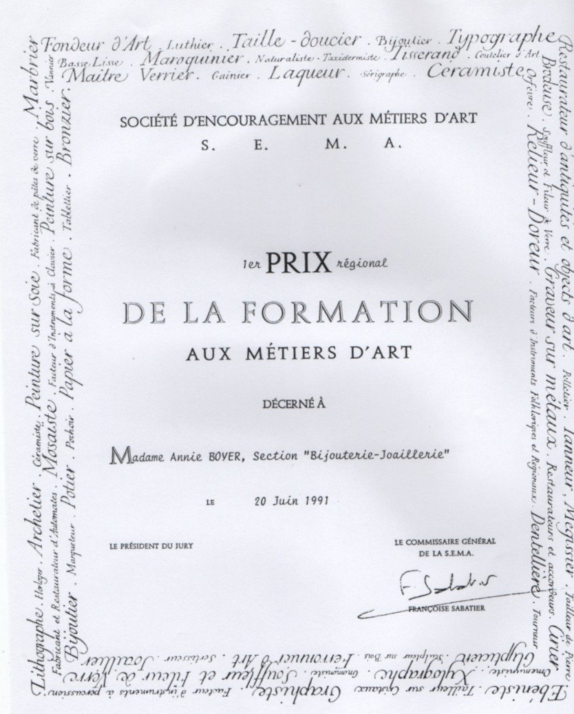 1er Prix régional SEMA, 1991